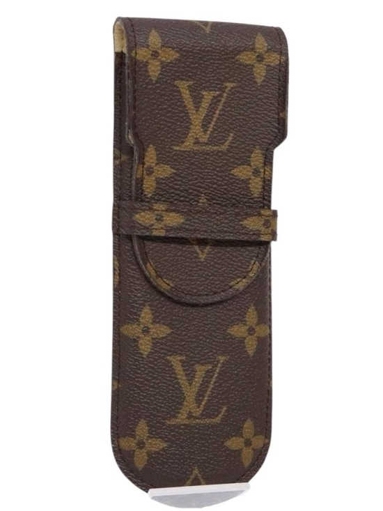 Louis Vuitton Accessories - Louis Vuitton Pen Case Stylos Monogram Canvas Etui Brown LV